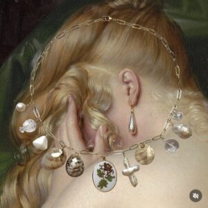 A Lady in Her Jewels